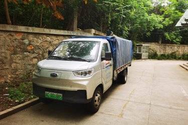 二手开瑞 小象EV 豪华型 3.5T 3.7米单排纯电动栏板微卡  二手电动卡车电动载货车
