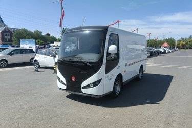 二手广通汽车 脸谱物流车  3.1T 2座 4.99米纯电动封闭货车41.86kWh  二手电动卡车电动封闭厢货