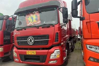 二手东风商用车 天龙重卡 启航版 450马力 6X4牵引车(国五) 双驱 东安二手牵引车 黄牌