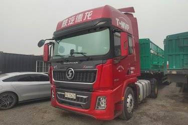 二手陕汽重卡 德龙X5000 经典版 480马力 4X2 AMT自动挡牵引车(速比2.643)(国六) 单桥 潍柴二手牵引车 黄牌