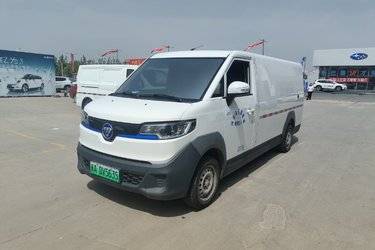 二手福田 智菱EV7 标配快充版 3.3T 2座 5.42米纯电动封闭货车  二手电动卡车电动封闭厢货