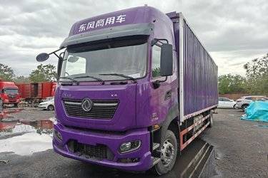 二手东风商用车 天锦KR PLUS 舒适版 290马力 4X2 9.8米AMT自动档厢式载货车(国六) 单桥 东风康明斯二手载货车 黄牌图片