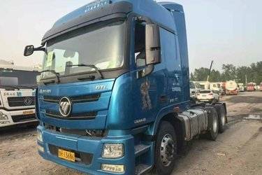 二手福田 欧曼GTL 北方版 490马力 6X4 牵引车(国六) 双驱 福田康明斯二手牵引车 黄牌