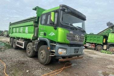 二手陕汽重卡 德龙X3000 标准版 430马力 8X4 7.2米自卸车(国五) 前四后八 潍柴二手自卸车 黄牌