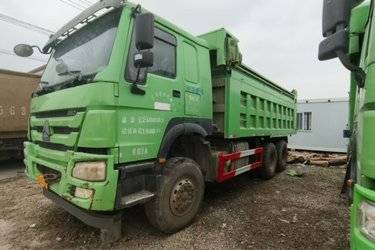 二手中国重汽 HOWO重卡 380马力 6X4 6米自卸车(国五) 后八轮 中国重汽二手自卸车 黄牌