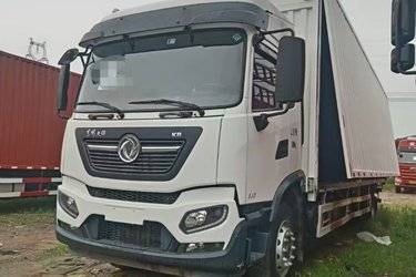 二手东风商用车 天锦KR 245马力 4X2 9.8米厢式载货车(国五) 单桥 康明斯二手载货车 黄牌图片