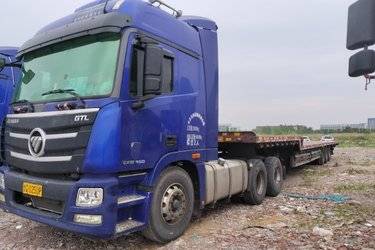 二手福田 欧曼GTL 6系重卡 超能版 460马力 6X4牵引车(国五) 双驱 福田康明斯二手牵引车 黄牌图片