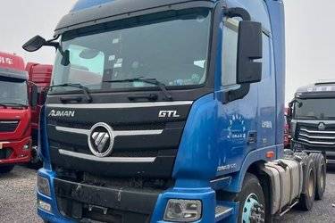 二手福田 欧曼GTL 北方版 520马力 6X4 牵引车(国六)(有缓速器)(国六) 双驱 康明斯二手牵引车 黄牌图片