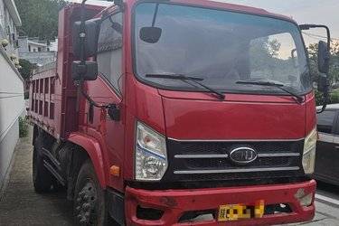 二手南骏汽车 瑞吉J30D 140马力 4X2 3.9米自卸车(国五) 单桥 玉柴二手自卸车 黄牌图片