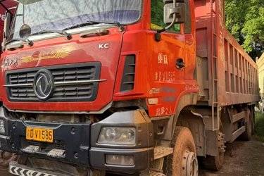 二手东风商用车 天龙KC重卡 450马力 8X4 8.2米自卸车(国五) 前四后八 东风二手自卸车 黄牌图片