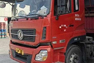 二手东风商用车 天龙重卡 400马力 6X4牵引车(国五) 双驱 东风二手牵引车 黄牌