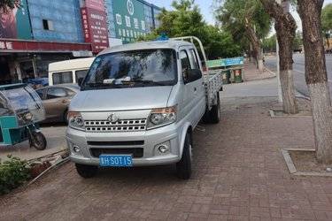 二手长安凯程 神骐T20L 2018款 舒适型 1.5L 112马力 汽油 2.85米双排栏板微卡(国五) 单桥 东安二手载货车 蓝牌图片