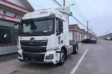 二手福田 欧曼GTL 基本型 470马力 4X2 牵引车(国六)(采埃孚16挡)(国六) 单桥 福田康明斯二手牵引车 黄牌图片