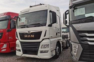 二手曼(MAN) TGX系列重卡 480马力 6X2 AMT自动挡牵引车(国五) 双导 曼二手牵引车 黄牌图片