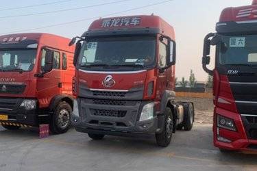 二手东风柳汽 乘龙H5重卡 350马力 4X2牵引车(国六) 单桥 潍柴二手牵引车 黄牌