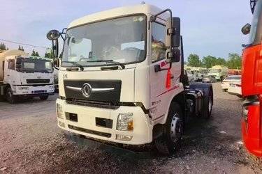 二手东风商用车 天龙 380马力 6X4 牵引车(国五) 双驱 东风康明斯二手牵引车 黄牌