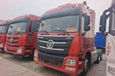 二手福田 欧曼GTL 6系重卡 460马力 6X4牵引车(国五) 双驱 福田康明斯二手牵引车 黄牌图片
