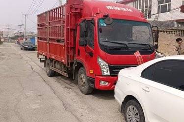 二手南骏汽车 瑞捷D50 165马力 4.15米单排栏板轻卡(国六) 单桥 玉柴二手载货车 蓝牌图片