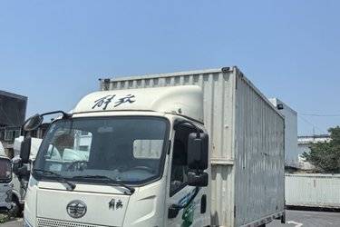 二手解放 J6F 4.5T 4.16米单排纯电动厢式轻卡  二手电动卡车电动载货车图片