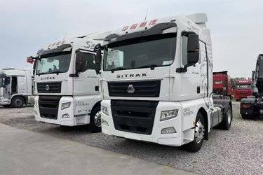 二手中国重汽 汕德卡SITRAK G7重卡 540马力 4X2 AMT自动挡牵引车(国六) 单桥 曼二手牵引车 黄牌图片