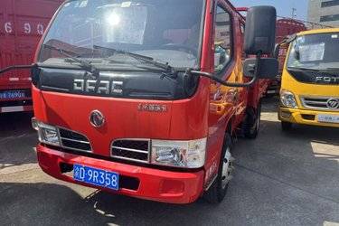 二手东风 多利卡D6-S 115马力 3.27米双排栏板轻卡(国五) 单桥 东风二手载货车 蓝牌图片