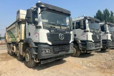 二手陕汽重卡 德龙M3000S 菁英版 400马力 8X4 5.8米自卸车(国六) 前四后八 潍柴二手自卸车 黄牌图片