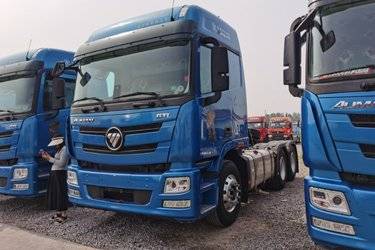 二手福田 欧曼GTL 质享版 470马力 6X4 牵引车(国六) 双驱 福田康明斯二手牵引车 黄牌图片