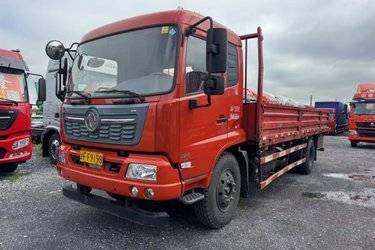 二手东风商用车 天锦中卡 180马力 4X2 6.8米栏板载货车底盘(轴距5000)(国五) 单桥 东风二手载货车 黄牌图片