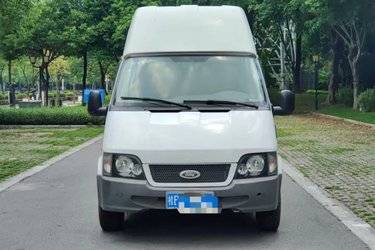 二手江铃汽车 经典全顺 170马力 封闭厢式货车(国四)二手封闭货车后驱图片