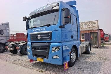 二手中国重汽 汕德卡SITRAK G7重卡 440马力 4X2牵引车(国五) 单桥 曼二手牵引车 黄牌图片