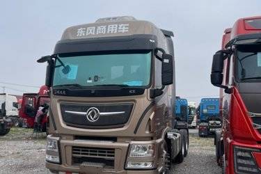 二手东风商用车 天龙旗舰KX 居家版 560马力 6X4牵引车(国五) 双驱 康明斯二手牵引车 黄牌图片