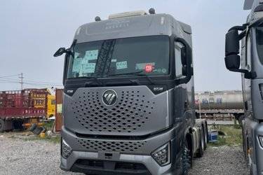 二手福田 欧曼银河 660马力 6X4 AMT自动档牵引车(国六) 双驱 康明斯二手牵引车 黄牌图片