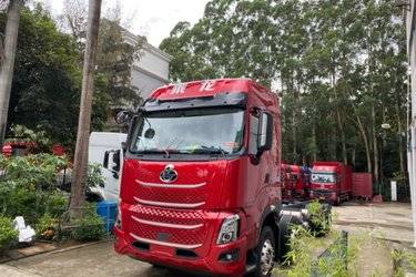 二手东风柳汽 乘龙H7pro 11L柴油 500马力 8X4 东风14档 9.47米栏板载货车(国六) 前四后八 玉柴二手载货车 黄牌图片