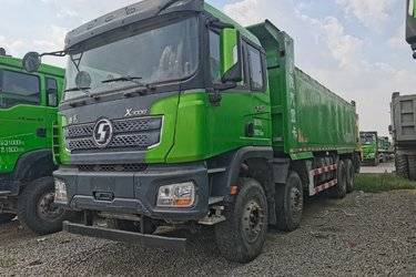 二手陕汽重卡 德龙X3000 超强版 460马力 8X4 8米自卸车(国五) 前四后八 潍柴二手自卸车 黄牌图片