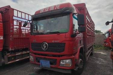 二手陕汽重卡 德龙L3000 245马力 4X2 6.8米仓栅式载货车(国六) 单桥 潍柴二手载货车 黄牌图片