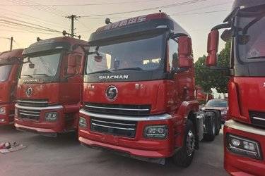 二手陕汽商用车 轩德翼3 轻量化版 480马力 6X4 牵引车(国五) 双驱 玉柴二手牵引车 黄牌图片