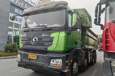 二手陕汽重卡 德龙X3000 城建标准版 400马力 8X4 5.6米自卸车(国六)(安康)(国六) 前四后八 潍柴二手自卸车 黄牌