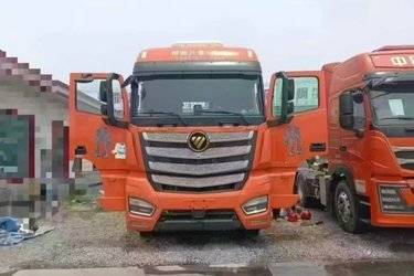 二手福田 欧曼EST 6系重卡 穿越版 530马力 6X4 LNG牵引车(16挡)(国六) 双驱 福田康明斯二手牵引车 黄牌