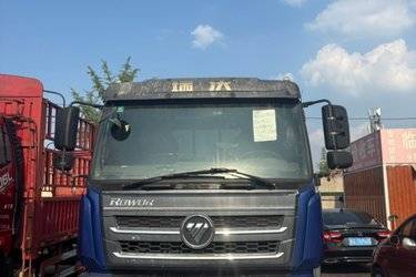 二手福田 瑞沃Q5 168马力 4X2 5.8米排半栏板载货车(国五) 单桥 安徽康明斯二手载货车 黄牌图片