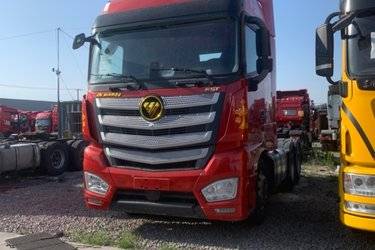 二手福田 欧曼EST 6系重卡 穿越版 560马力 6X4牵引车(液缓)(国五) 双驱 康明斯二手牵引车 黄牌图片