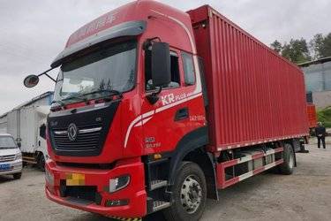 二手东风商用车 天锦KR 2025款 6.2L柴油 290马力 4X2 法士特8档 高顶双卧 8米翼展式载货车 单桥 东风康明斯二手载货车 黄牌图片