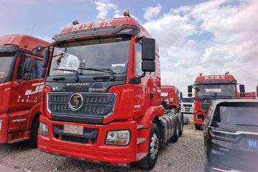 二手陕汽重卡 德龙M3000S 460马力 6X4牵引车(国六) 双驱 潍柴二手牵引车 黄牌图片