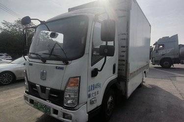 二手远程 E200 4.5T 4.14米单排纯电动厢式轻卡  二手电动卡车电动载货车图片