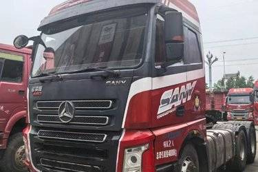 二手三一集团 军亮版 430马力 6X4牵引车(国五) 双驱 锡柴二手牵引车 黄牌