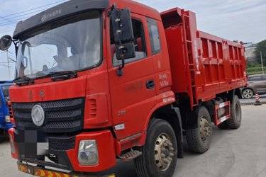 二手东风商用车 天锦VR重卡 240马力 6X2 4.8米自卸车(国六) 前四后四 玉柴二手自卸车 黄牌图片