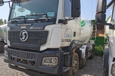 陕汽重卡 德龙M3000S 350力 8X4 7.89方混凝土搅拌车(国六) 前四后八 潍柴二手搅拌车