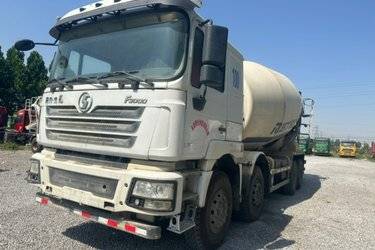 二手陕汽重卡 德龙F3000 375马力 8X4 混凝土搅拌车(国四) 前四后八 潍柴二手搅拌车图片