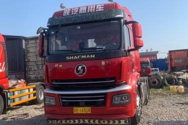 二手陕汽商用车 轩德翼3 轻量化版 490马力 6X4 牵引车(国六) 双驱 康明斯二手牵引车 黄牌图片