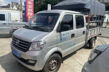二手东风小康 C32S 2025款精典型 1.6L 122马力 汽油 2.26米双排栏板微卡(国六) 单桥 东安二手载货车 蓝牌图片