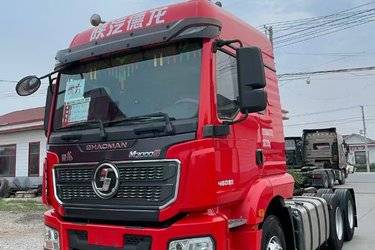 二手陕汽重卡 德龙M3000S 460马力 6X4牵引车(国六) 双驱 潍柴二手牵引车 黄牌图片